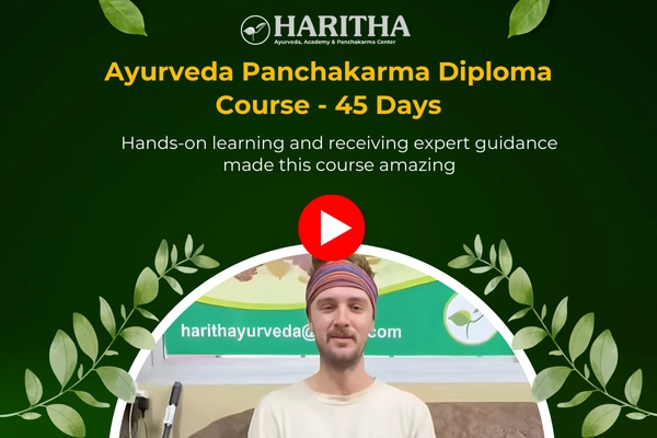 Ayurveda panchakarma diploma course at Haritha Ayurveda